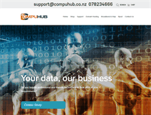 Tablet Screenshot of compuhub.co.nz